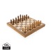 Jeu d'échecs pliable en bois FSC® regalo de empresa