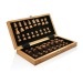 Jeu d'échecs pliable en bois FSC® regalo de empresa