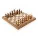 Jeu d'échecs pliable en bois FSC® regalo de empresa
