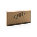 Jeu d'échecs pliable en bois FSC®, jeu d'échecs publicidad