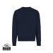 Sweater à col rond en coton recyclé Iqoniq Kruger regalo de empresa