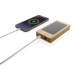 Batería de reserva solar de bambú Sunwick de 10.000 mAh regalo de empresa
