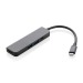 Hub avec entrée HDMI en aluminium recyclé Terra RCS, Hub publicidad