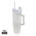 Taza de 900 ml con asa de plástico reciclado RCS regalo de empresa