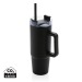 Taza de 900 ml con asa de plástico reciclado RCS, Taza isotérmica publicidad