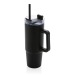 Taza de 900 ml con asa de plástico reciclado RCS, Taza isotérmica publicidad