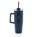 Taza de 900 ml con asa de plástico reciclado RCS, Taza isotérmica publicidad