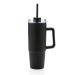 Taza de 900 ml con asa de plástico reciclado RCS regalo de empresa