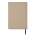 Cuaderno VINGA A5 en papel y PU certificado GRS Baltimore, cuaderno reciclado publicidad