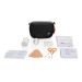 Set premiers secours taille poste en PU nubuck recyclé RCS, kit de survie publicidad