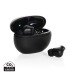 Auriculares RCS Prolink híbridos ANC/ENC de plástico reciclado regalo de empresa