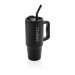 Taza de acero inoxidable reciclado Embrace RCS de 900 ml, Taza isotérmica publicidad