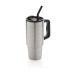 Taza de acero inoxidable reciclado Embrace RCS de 900 ml, Taza isotérmica publicidad