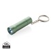 Porte-clés torche en aluminium recyclé RCS Flash, porte-clés lampe publicidad
