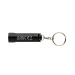 Porte-clés torche en aluminium recyclé RCS Flash, porte-clés lampe publicidad