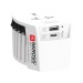SKROSS Adaptateur de voyage universel MUV 2-Pôles avec USB regalo de empresa