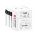 SKROSS Adaptateur de voyage universel MUV 65W PD avec USB regalo de empresa
