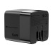 Chargeur 65W GaN avec câble Urban Vitamin Mendocino, prise électrique universelle et adaptateur universel de voyage publicidad