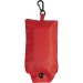 Bolsa de compras plegable con bolsillo y gancho de mosquetón, Bolsa de compras plegable publicidad