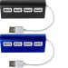 Hub de aluminio con 4 puertos USB regalo de empresa