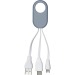 Kit compuesto por 3 cables, cable iphone ipad y mac publicidad