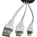 Kit compuesto por 3 cables, cable iphone ipad y mac publicidad