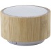 Enceinte sans fil en bambou, Enceinte en bois ou bambou publicidad