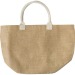 Grand shopping bag en toile de jute, Sac en toile de jute publicidad