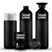 BOTELLA AISLANTE DOPPER NEGRA 580ML, botella térmica publicidad