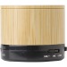 Altavoz inalámbrico Bamboo, Altavoz de madera o bambú publicidad