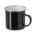 Taza de acero inoxidable esmaltado, Taza esmaltada publicidad
