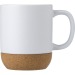 Mug en céramique Rosamund, Accessoire en liège publicidad
