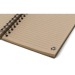 Cuaderno de espiral de material reciclado Caleb regalo de empresa