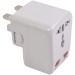 Adaptateur prise universelle avec entrée USB. Input 100-125V 6A ou 220-250V 6A. ATTENTION regalo de empresa