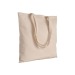 Shopper de algodón de 130 g/m, asas largas regalo de empresa