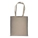 Shopper en coton recyclé 150g/m², effet mélange, anses longues regalo de empresa