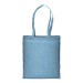 Shopper en coton recyclé 150g/m², effet mélange, anses longues regalo de empresa