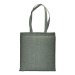 Shopper en coton recyclé 150g/m², effet mélange, anses longues, Tote bag publicidad