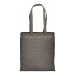 Shopper en coton recyclé 150g/m², effet mélange, anses longues, Tote bag publicidad