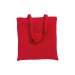 Shopper en coton 120g/m², anses longues, Tote bag publicidad