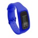 Montre connectée : pedomètre, calorie brulée, distance parcourue, montre. Bracelet en gomm, montre connectée publicidad