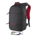 Sac-à-dos porte-pc en polyester 600D. Poche principale porte-pc et 3 poches frontales, sac à dos pour ordinateur publicidad