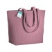 Tote-bag avec soufflet à la base en coton recyclé 280g/m², anses longues, Sac shopping durable publicidad