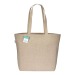 Tote-bag avec soufflet à la base en coton recyclé 280g/m², anses longues regalo de empresa