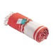 Serviette de plage/paréo en coton recyclé 180g/m², Serviette ou drap de plage publicidad