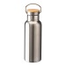 Thermos en acier inoxydable avec double paroi isolante de 500ml avec bouchon en bambou regalo de empresa