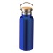 Thermos en acier inoxydable avec double paroi isolante de 500ml avec bouchon en bambou regalo de empresa