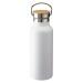 Thermos en acier inoxydable avec double paroi isolante de 500ml avec bouchon en bambou regalo de empresa