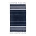 Serviette de plage en coton recyclé style fouta de 350g/m², Fouta publicidad