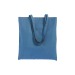 Tote bag en coton/polyester recyclé 180g/m², anses longues, Tote bag publicidad